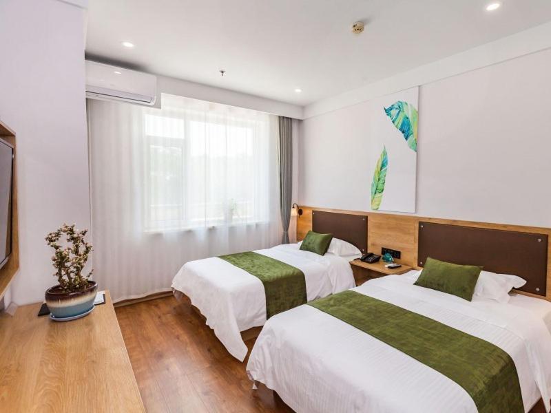 GreenTree Inn Dalian Airport New District Xinzhaizi Express Hotel Exterior foto